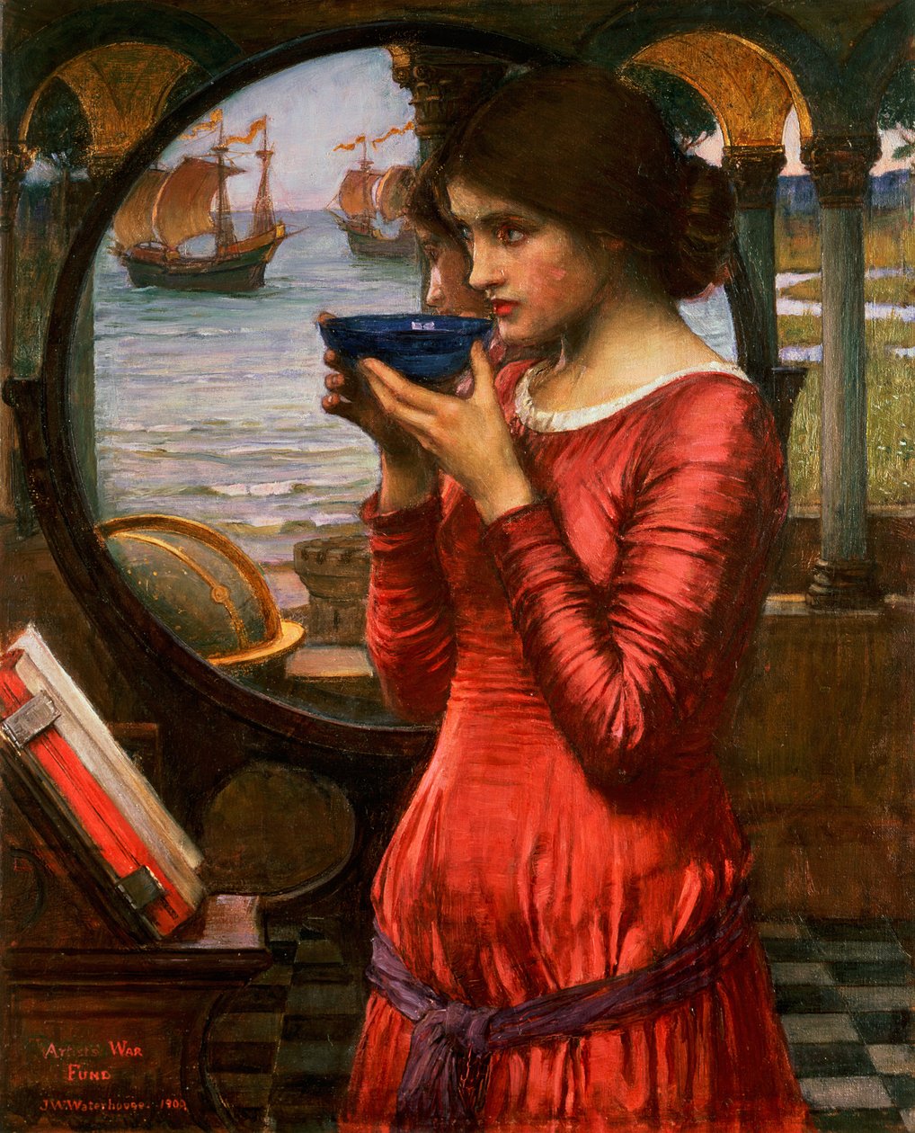 Skæbne, 1900 af John William Waterhouse