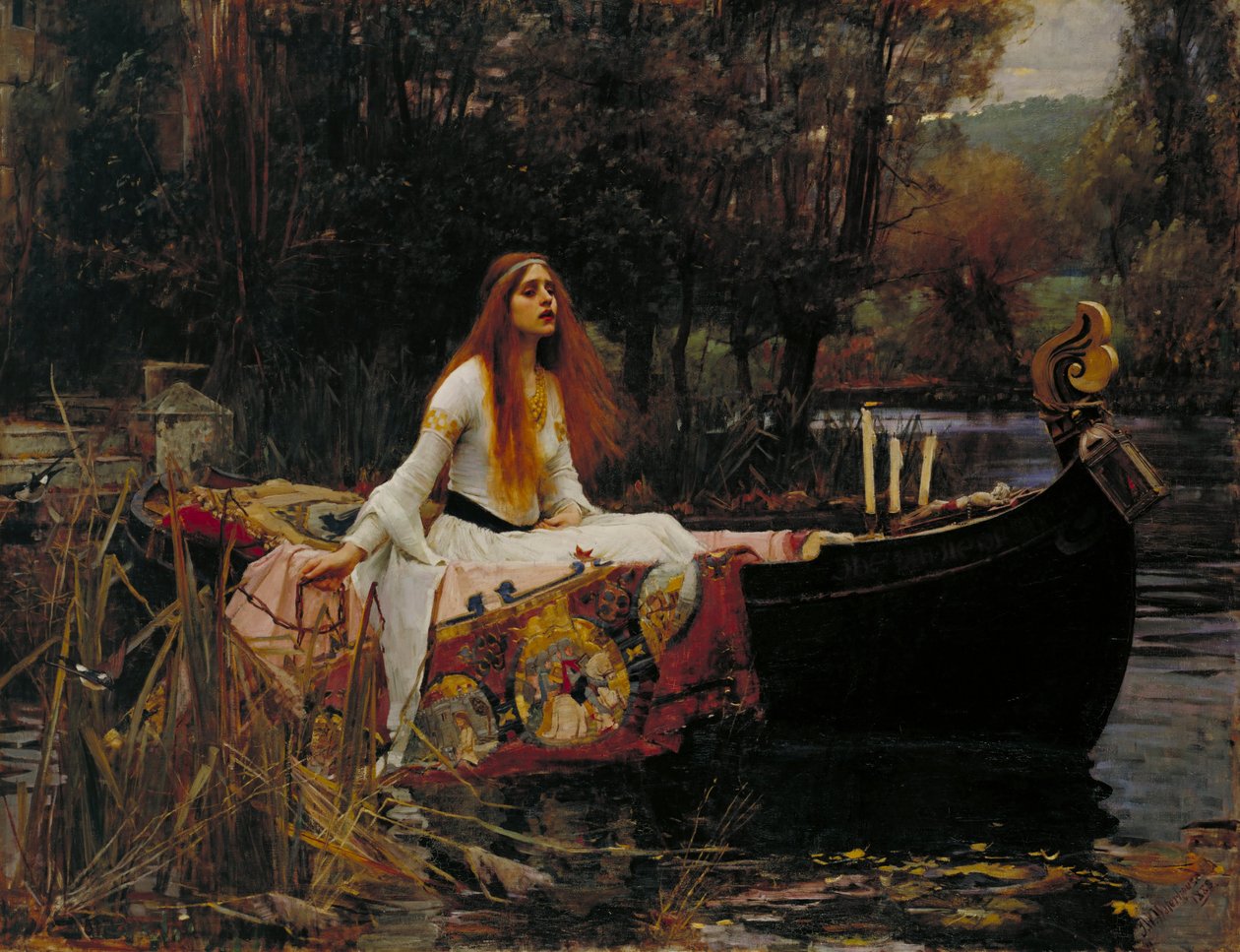 Fruen af Shalott af John William Waterhouse