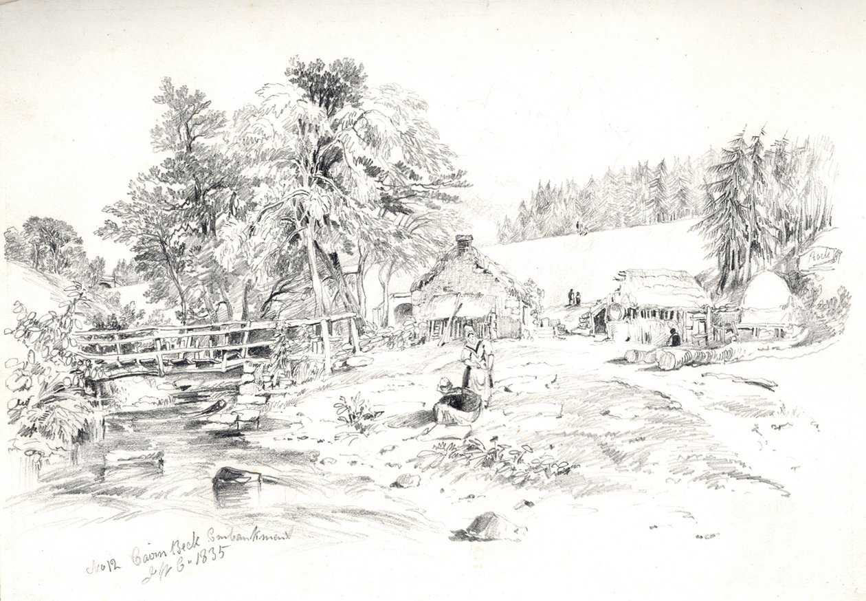Cairn Beck Embankment, 1835 af John Wilson Carmichael