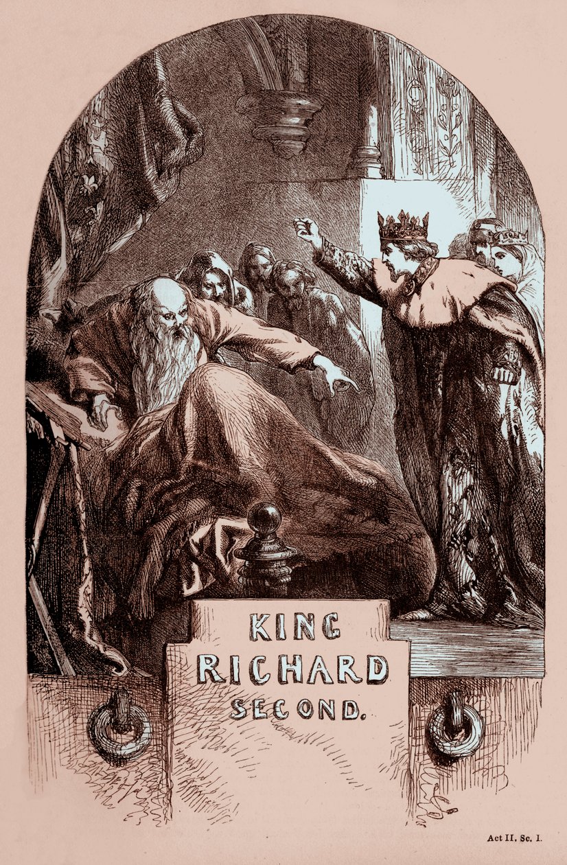 Kong Richard II af John (after) Gilbert