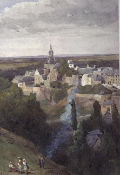 Moncontour, Bretagne af John Absolon
