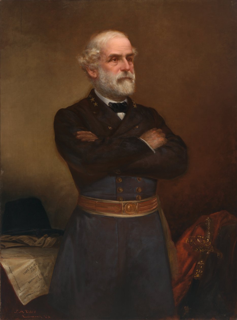 Robert Edward Lee, 1876. af John Adams Elder