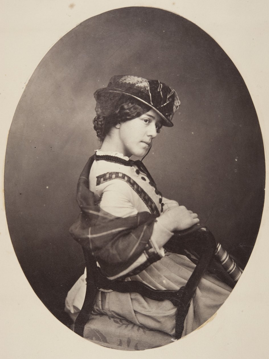 Uidentificeret kvinde, 1865 af John Adamson