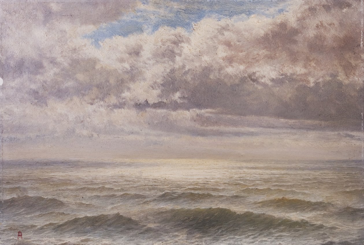 A Silver Sea, South Devon, ca. 1883 af John Anderson
