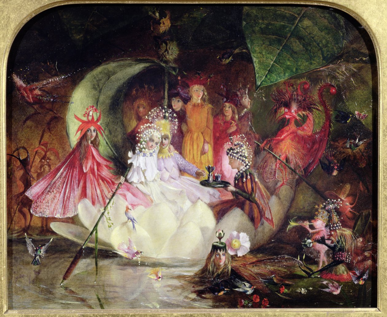 Fairy Barque af John Anster Fitzgerald