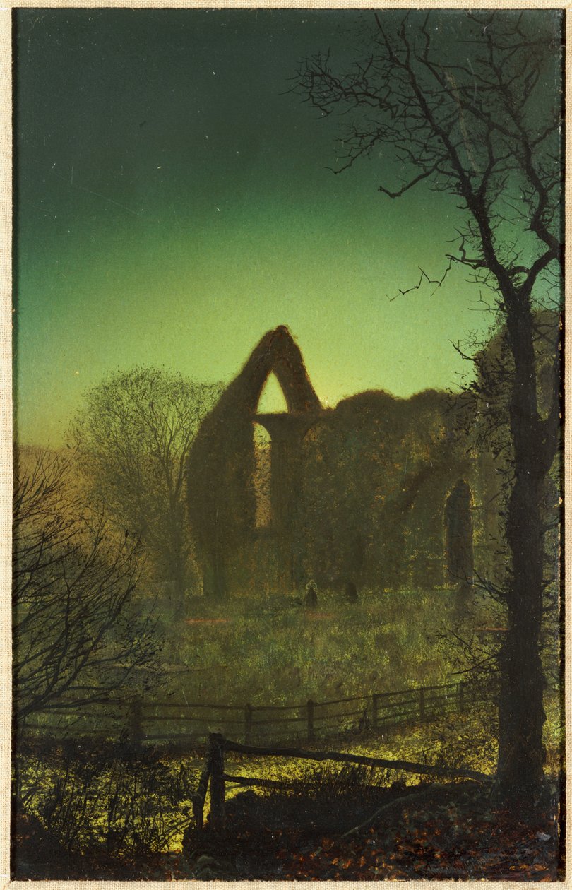 Bolton Abbey af John Atkinson Grimshaw