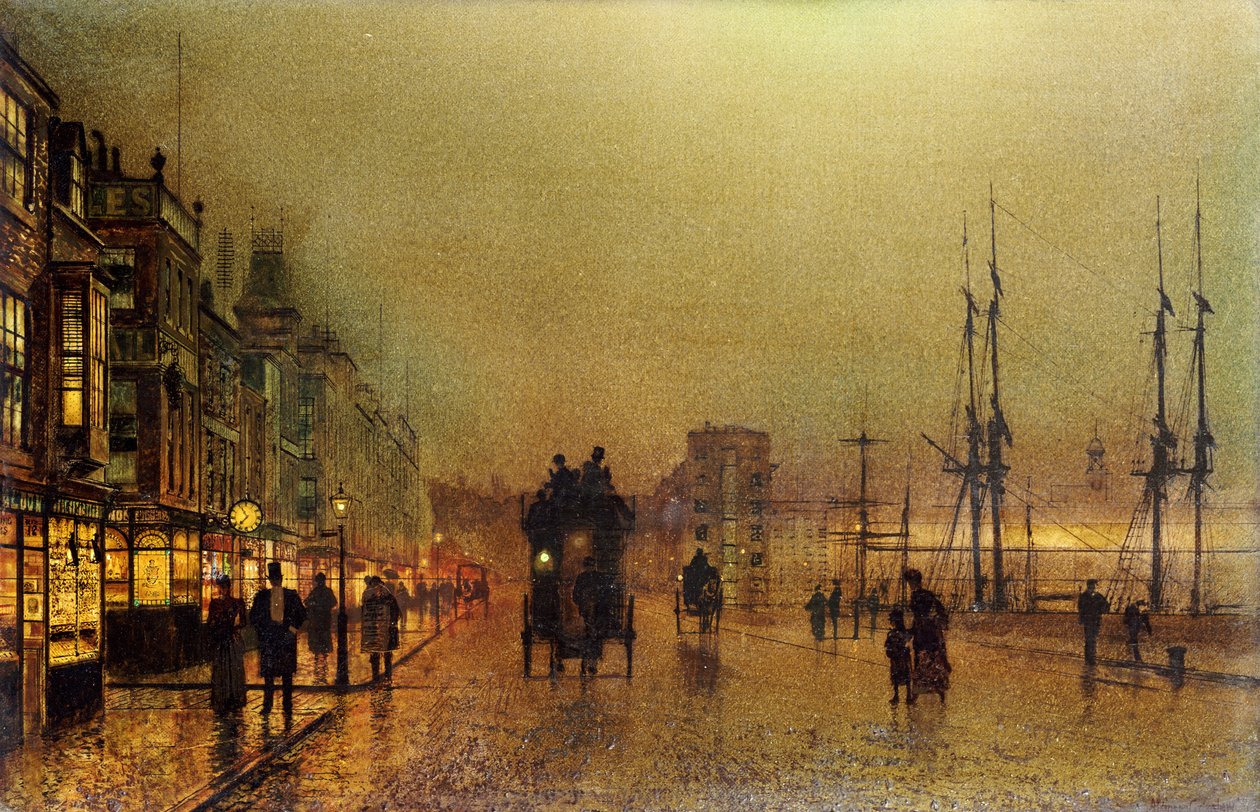 Glasgow af John Atkinson Grimshaw