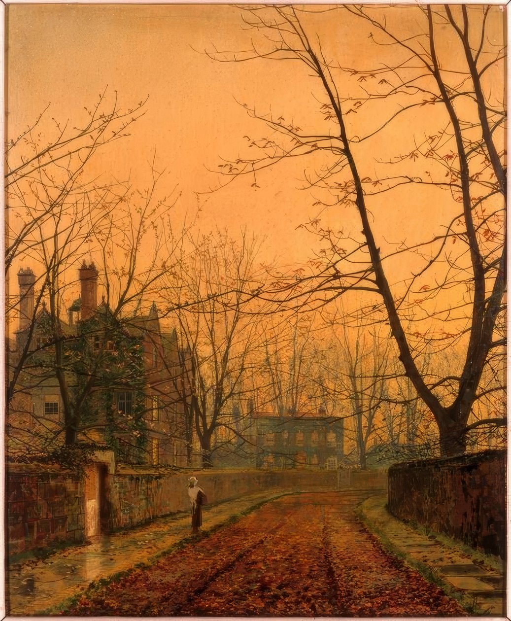 Hampstead – Efterårsguld af John Atkinson Grimshaw