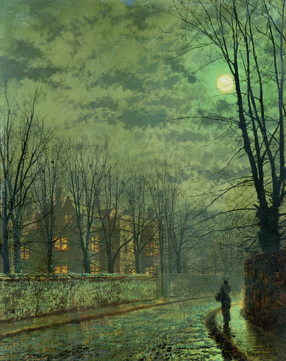 Ukendt billede af John Atkinson Grimshaw
