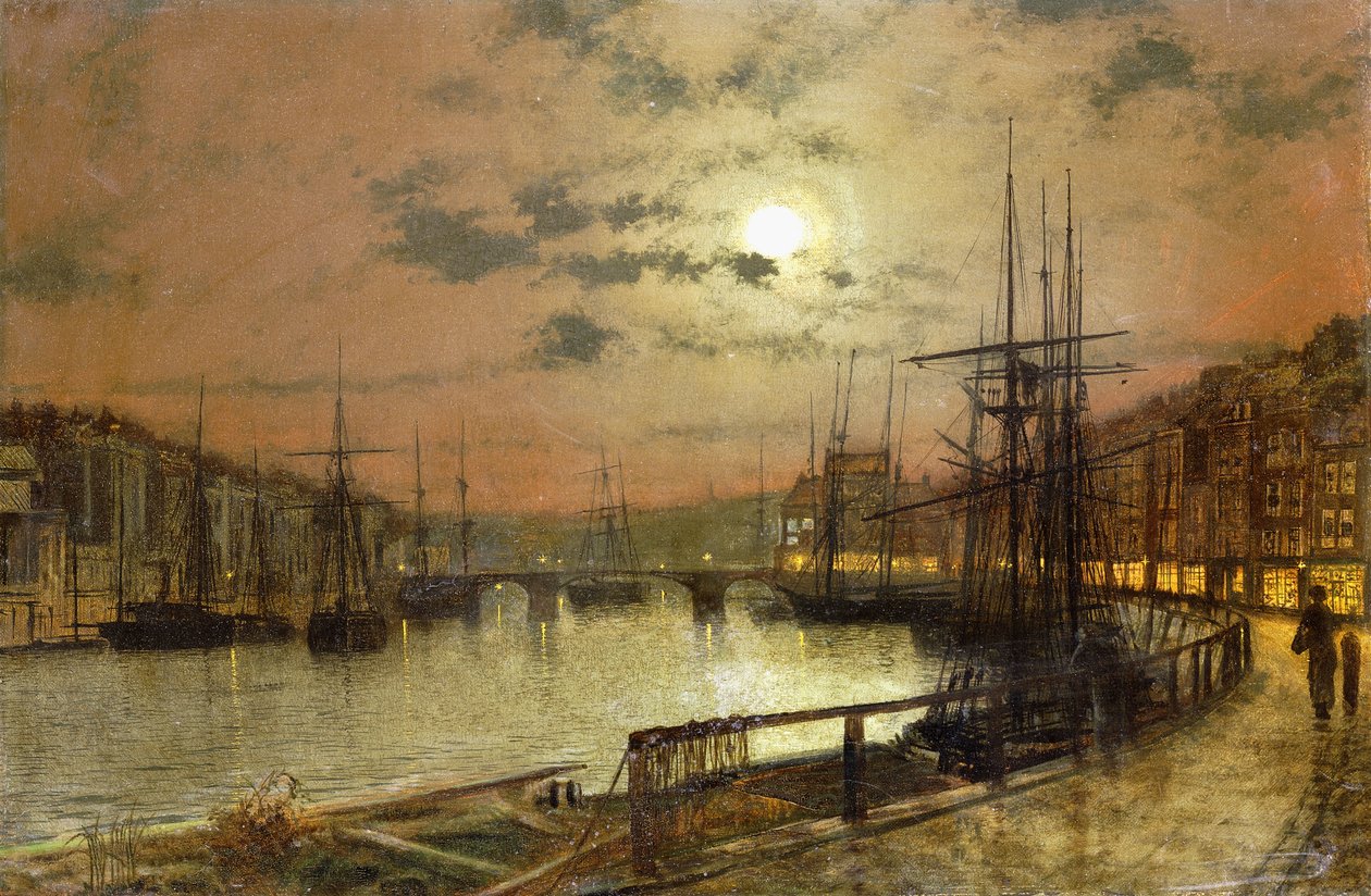 Whitby, af John Atkinson Grimshaw