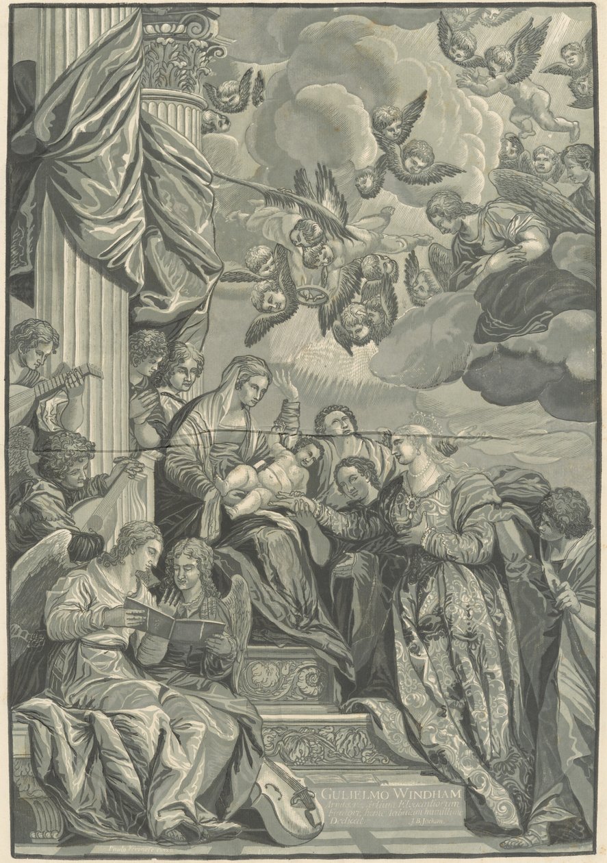 Sankt Catherines mystiske ægteskab af John Baptist Jackson