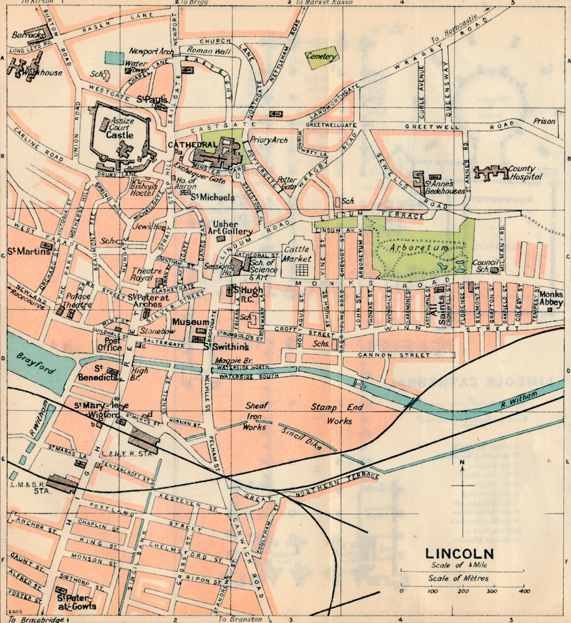 Lincoln, det 20. århundrede af John Bartholomew