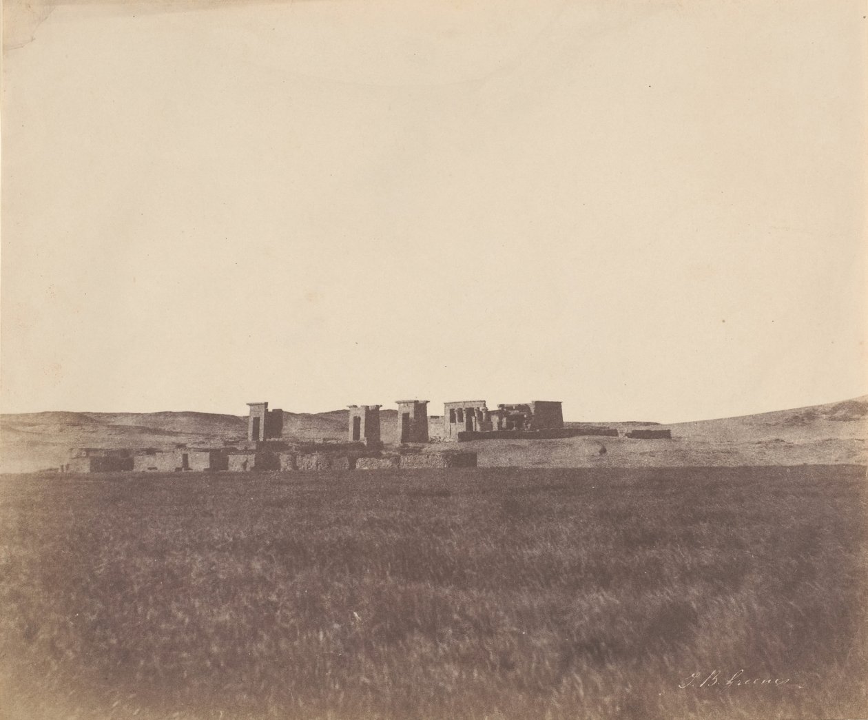 Debouds tempel, 1853-54. af John Beasley Greene
