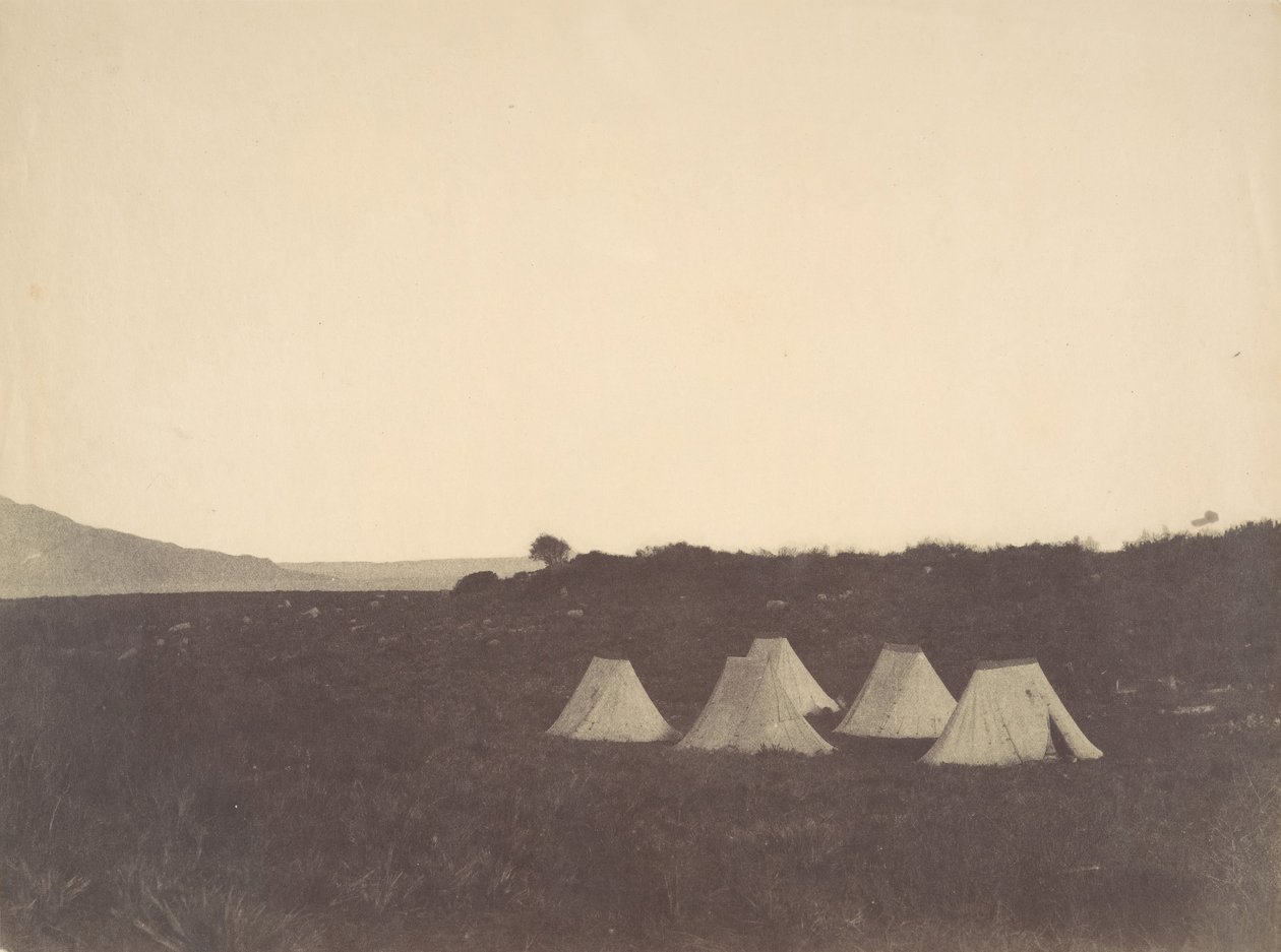 Telte, Algeriet, 1856. af John Beasley Greene
