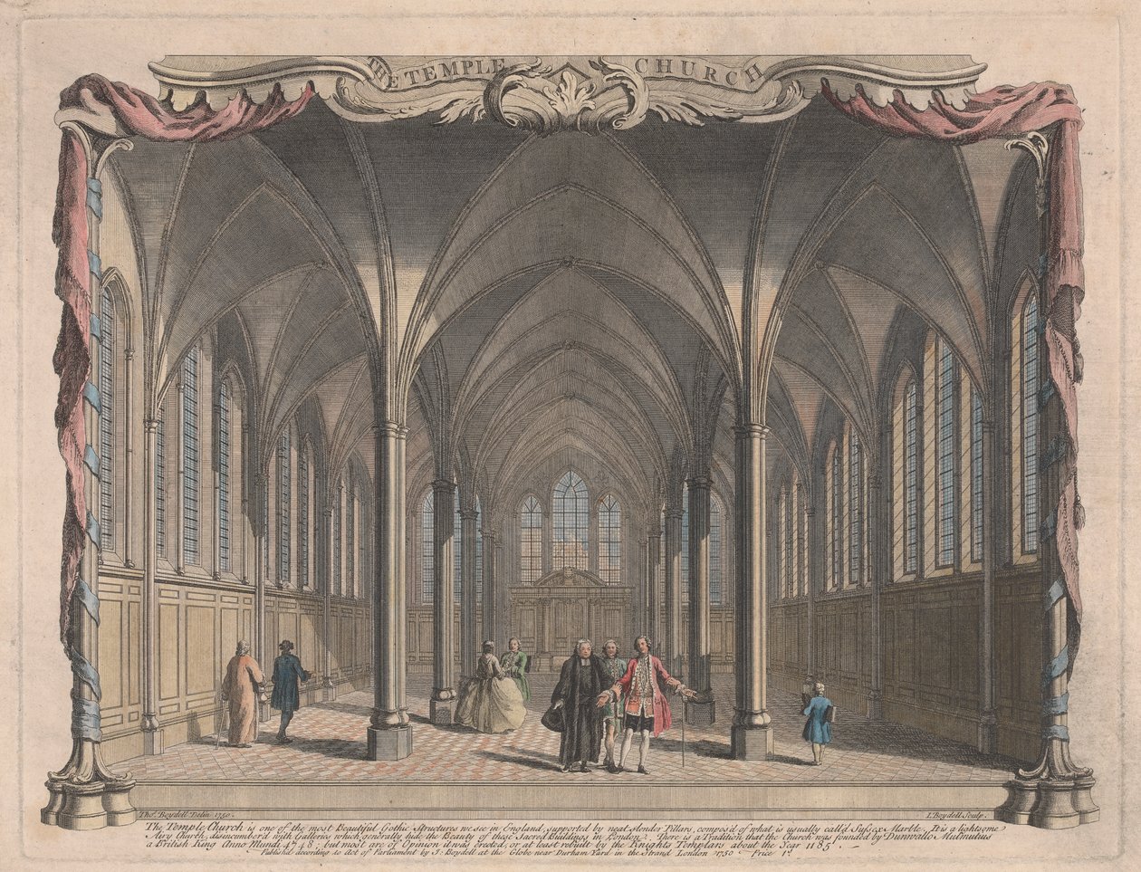 Tempelkirken af John Boydell