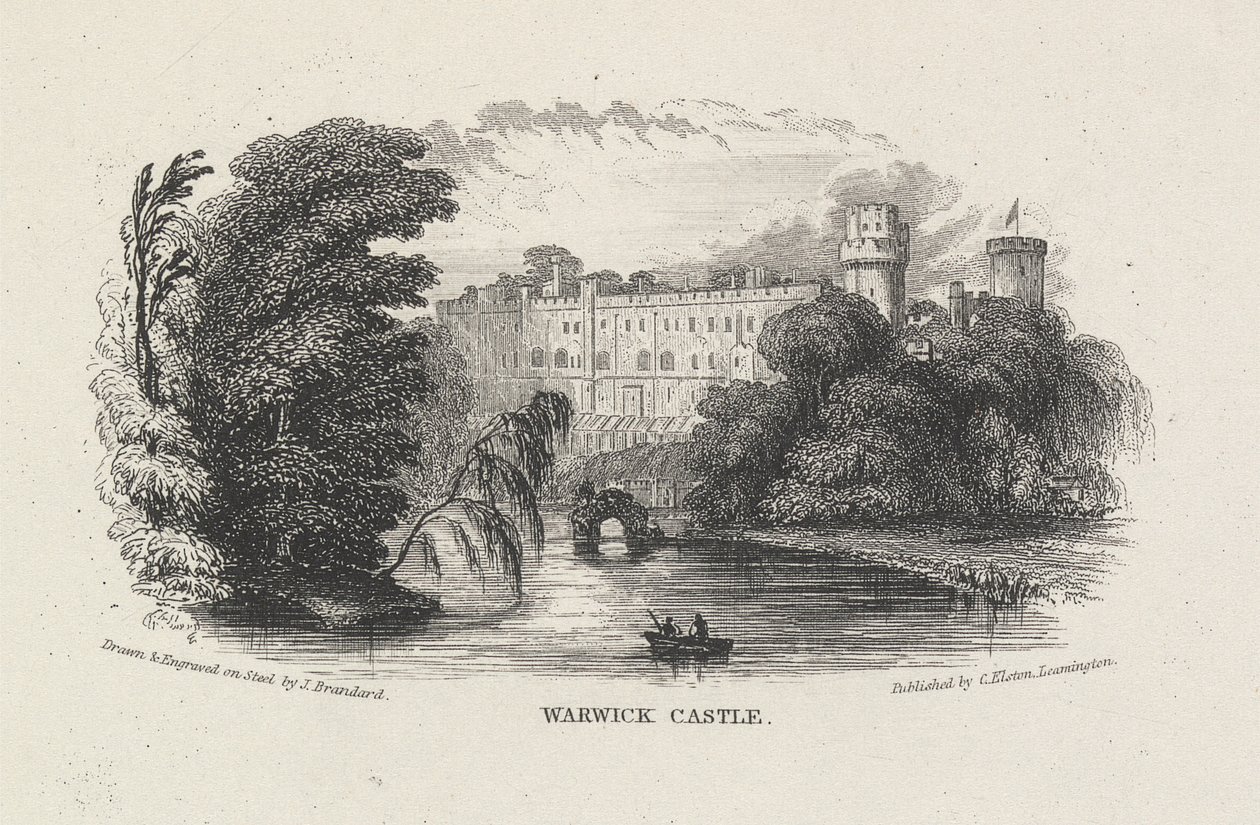 Warwick Castle af John Brandard