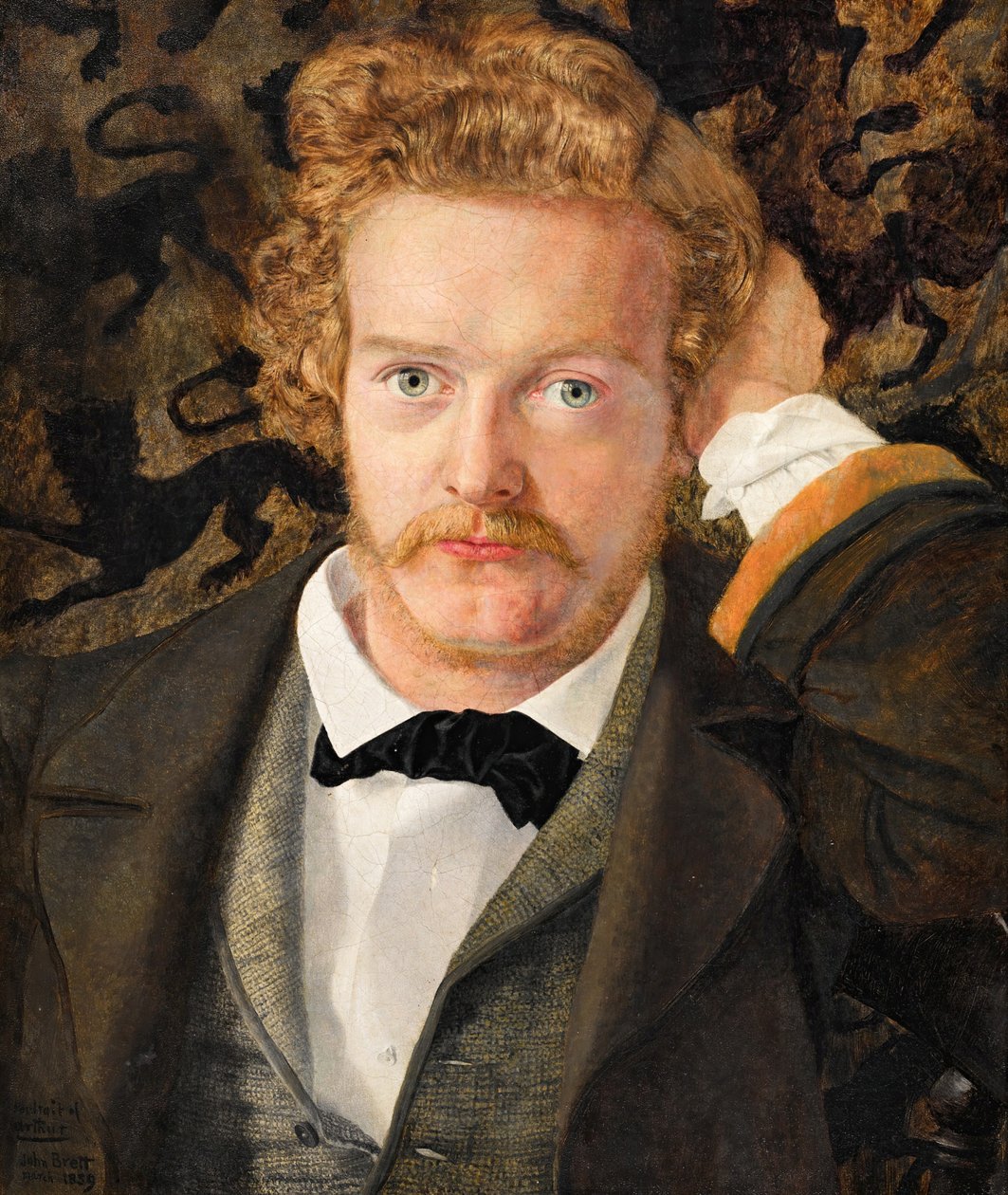 Portræt af Arthur Brett af John Brett