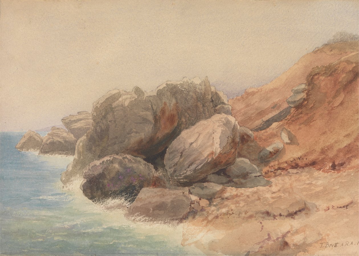 Studie af klipper af John Brett