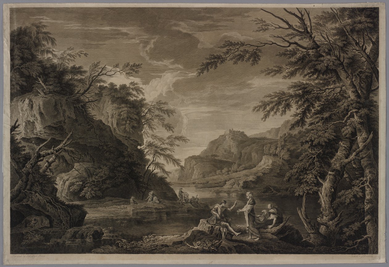 Apollon og Sibyllen, 1779. af John Browne