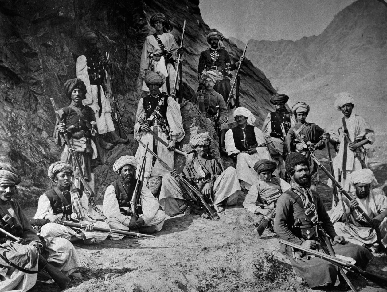 Khyber Chiefs and Khans, 1878-79 af John Burke