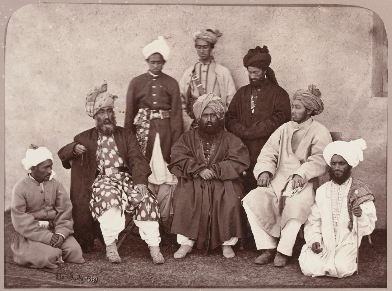 Mohamed Zahir Khan and Aslam Khan, 1879dani af John Burke
