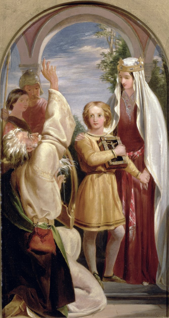 The Boyhood of Arthur, 1851 af John Callcott Horsley