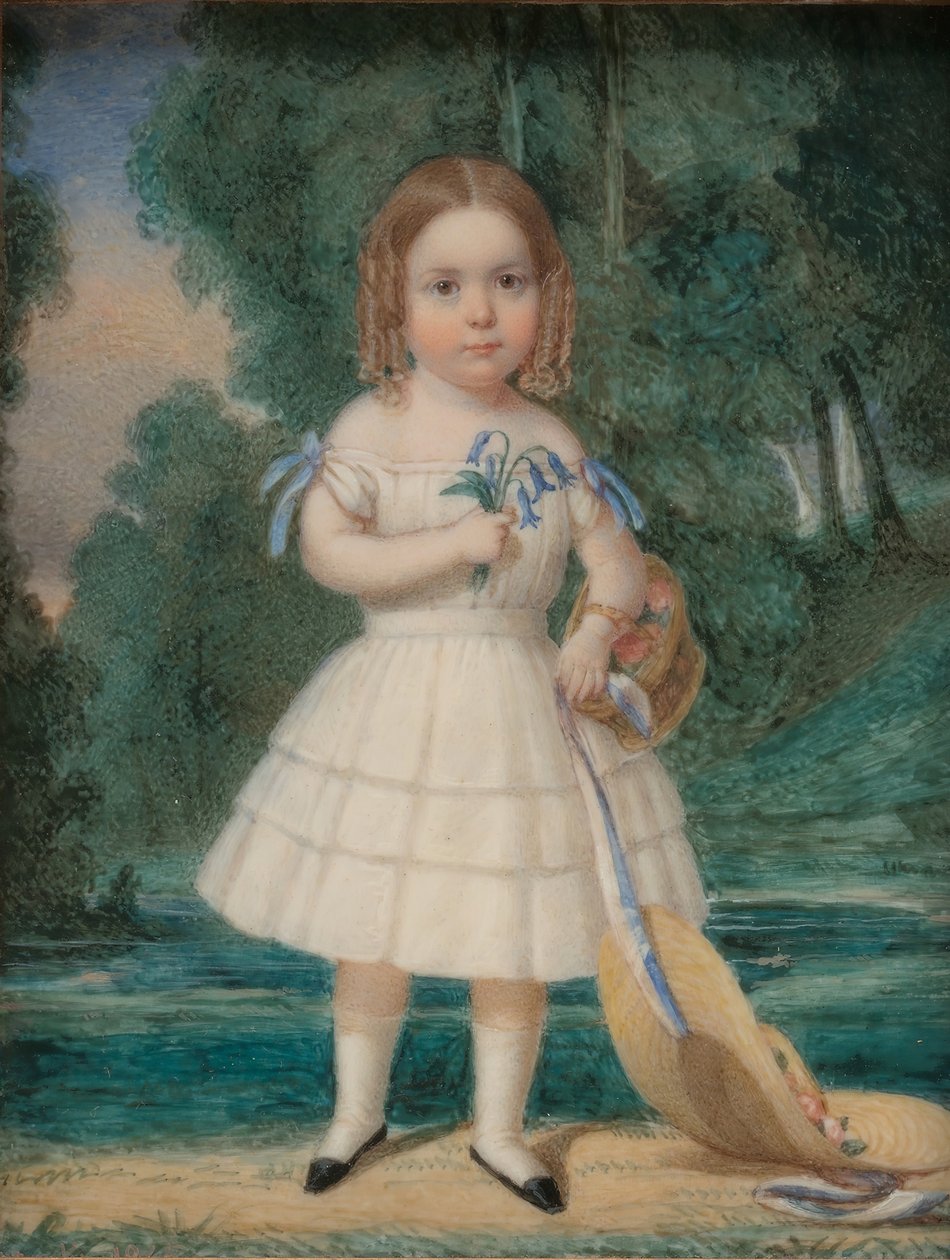 Florine Turner, 1845. af John Carlin