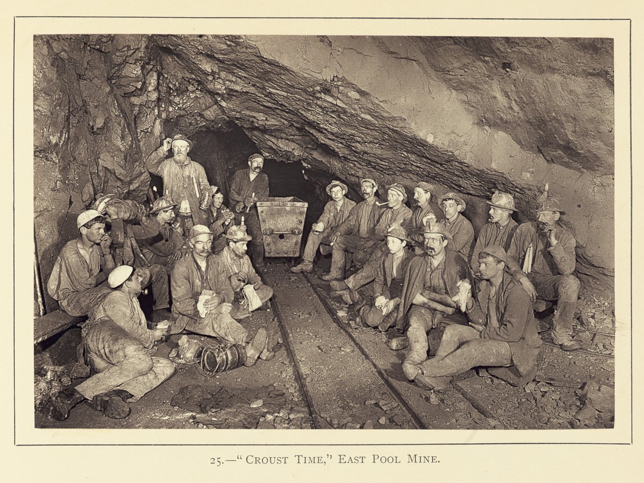 "Croust Time", East Pool Mine af John Charles Burrow
