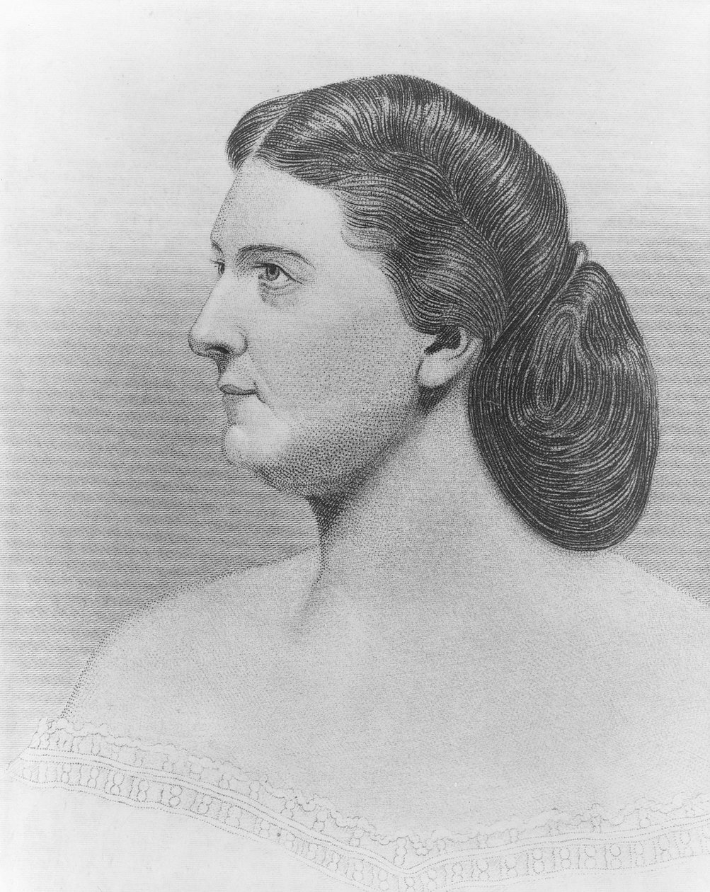Harriet Lane, ca. 1860 af John Chester Buttre