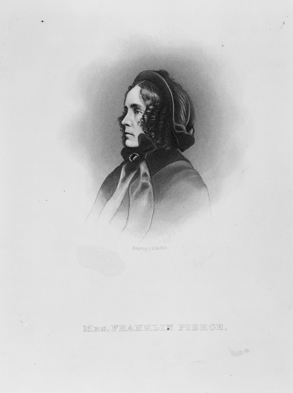 Mrs. Franklin Pierce, ca. 1886 af John Chester Buttre