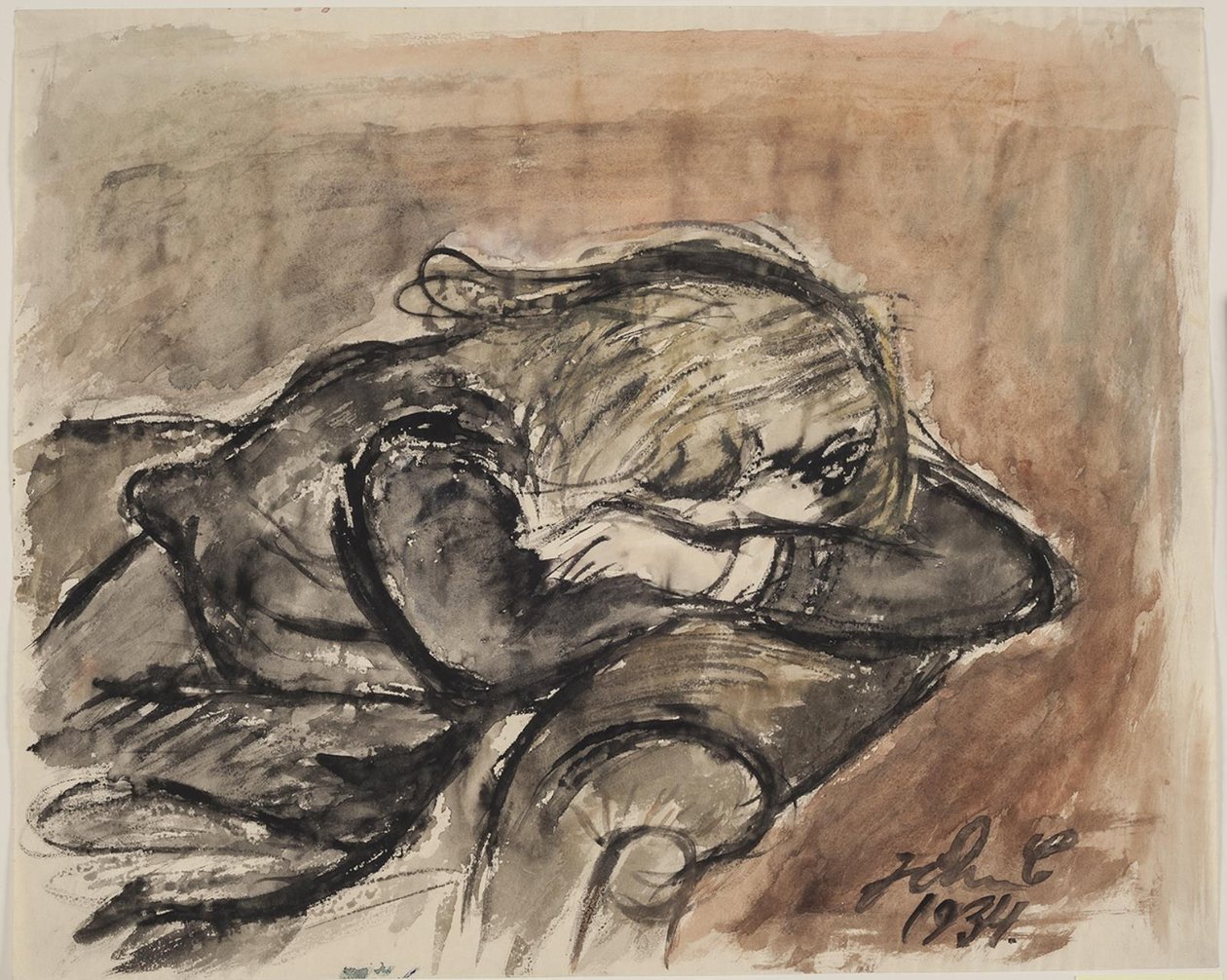 Grædende barn af John Christensen