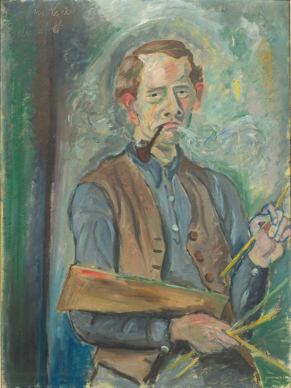 Selvportræt af John Christensen