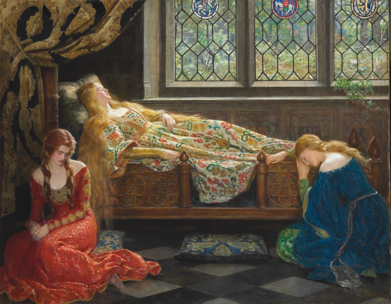 Tornerose af John Collier