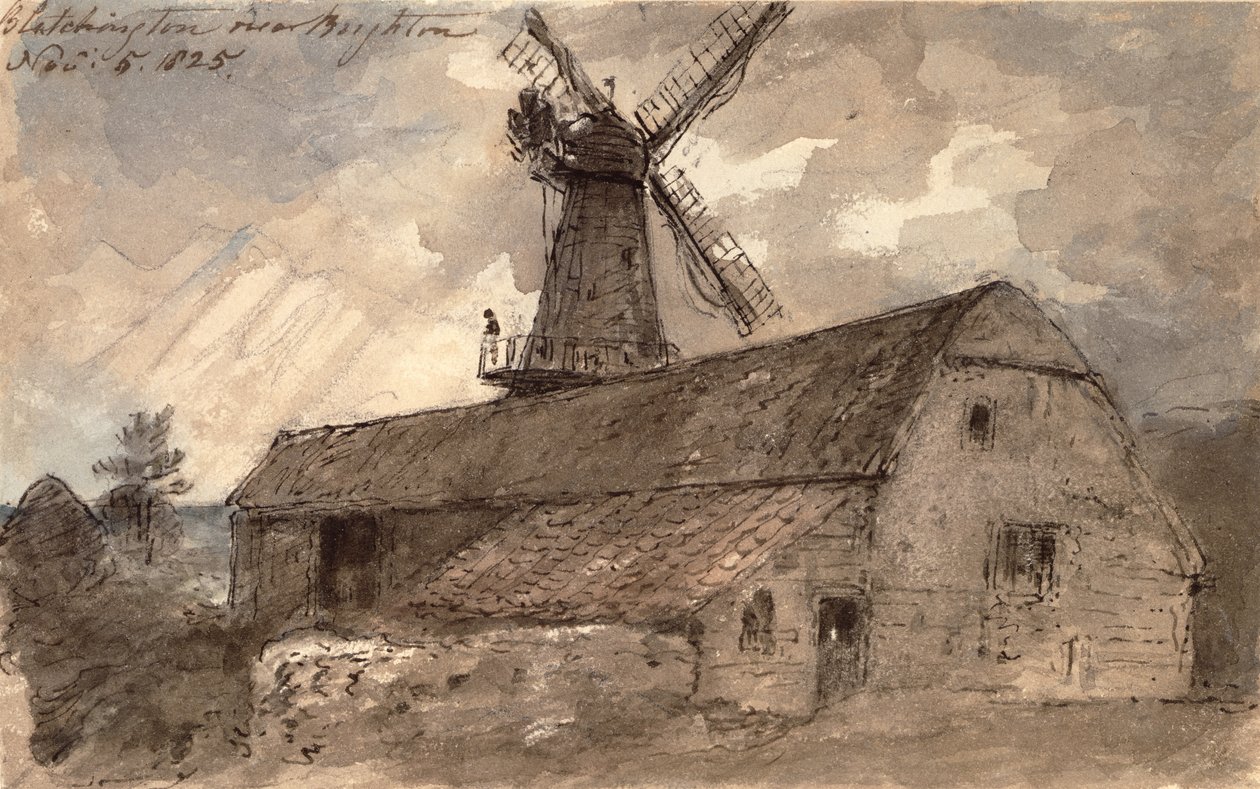 Blatchington nær Brighton af John Constable