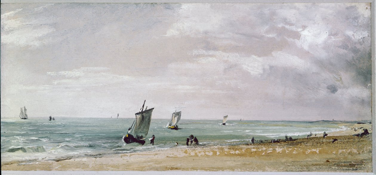 Brighton Beach (olie på lærred af John Constable