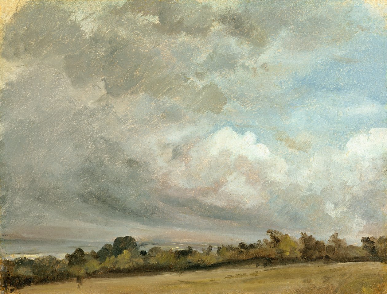 Undersøgelse af skyen af John Constable