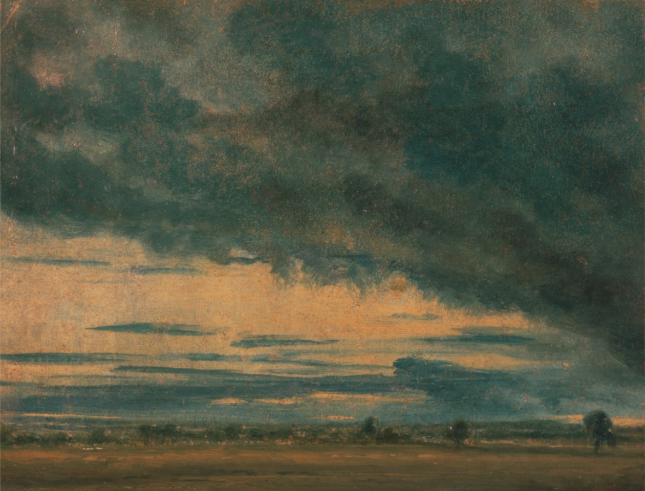 Undersøgelse af skyen af John Constable