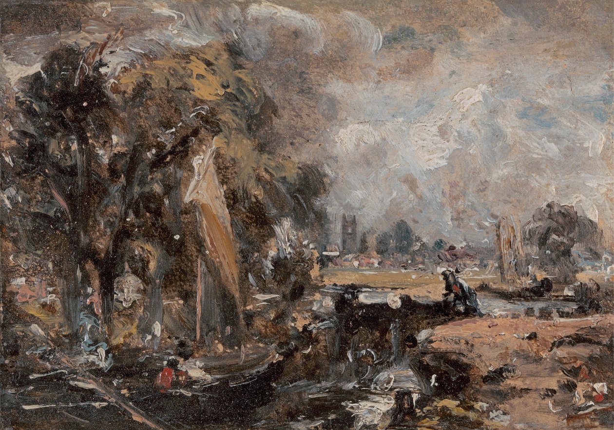 Dedham Lock af John Constable