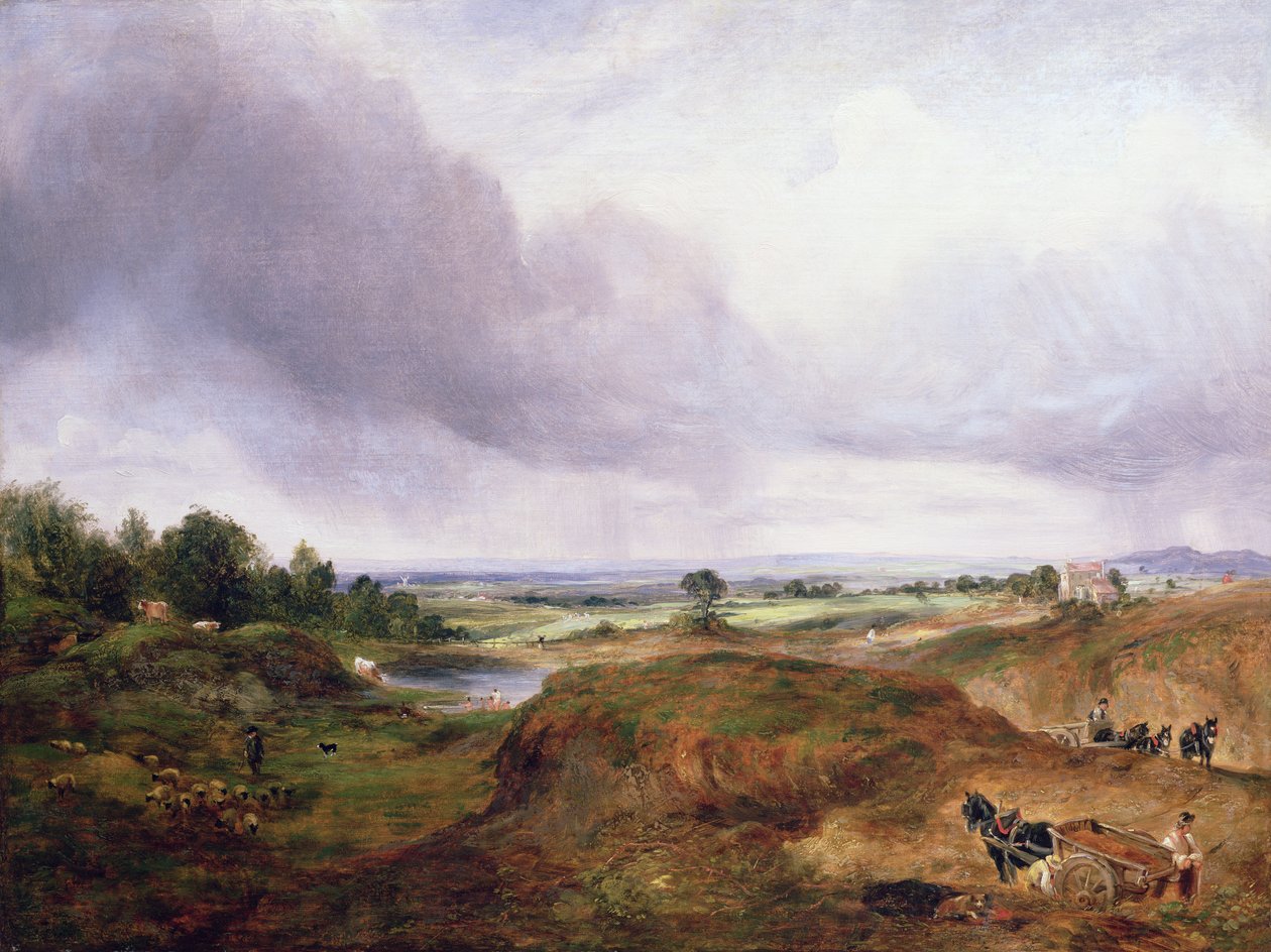 Hampstead Heath af John Constable