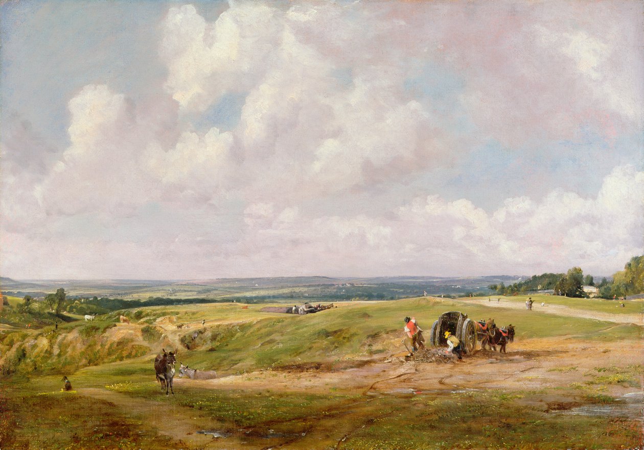Hampstead Heath, ca. 1820 af John Constable