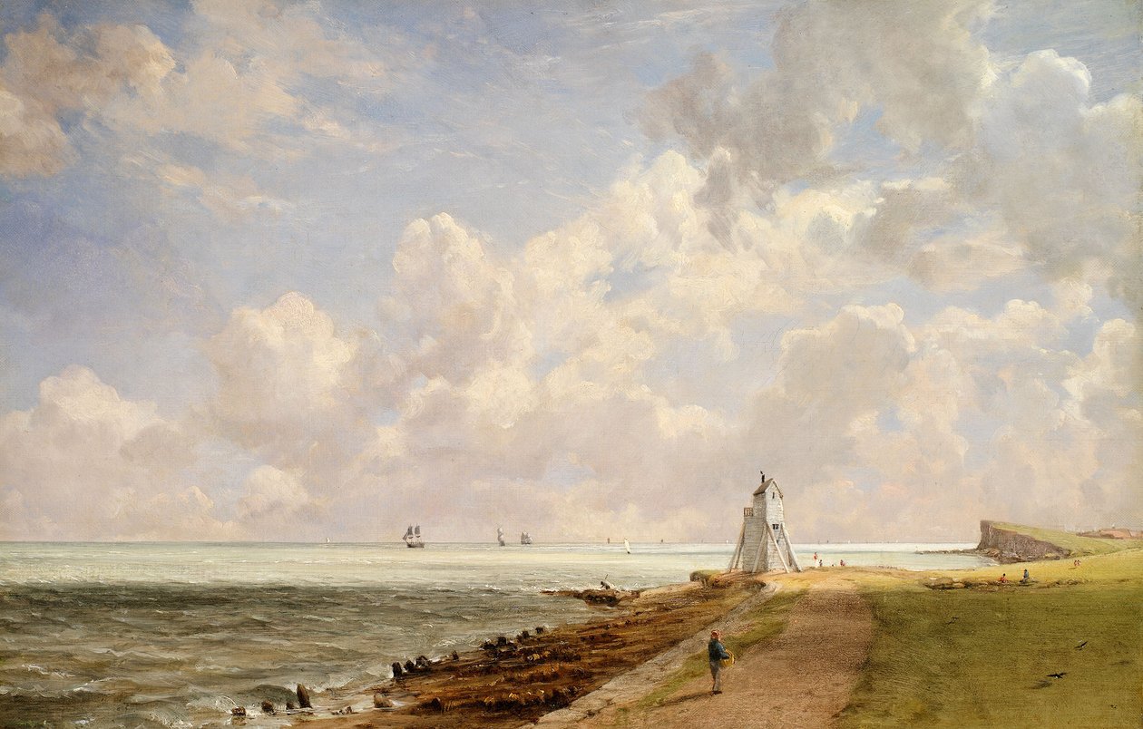 Harwich Lighthouse (olie på lærred) af John Constable