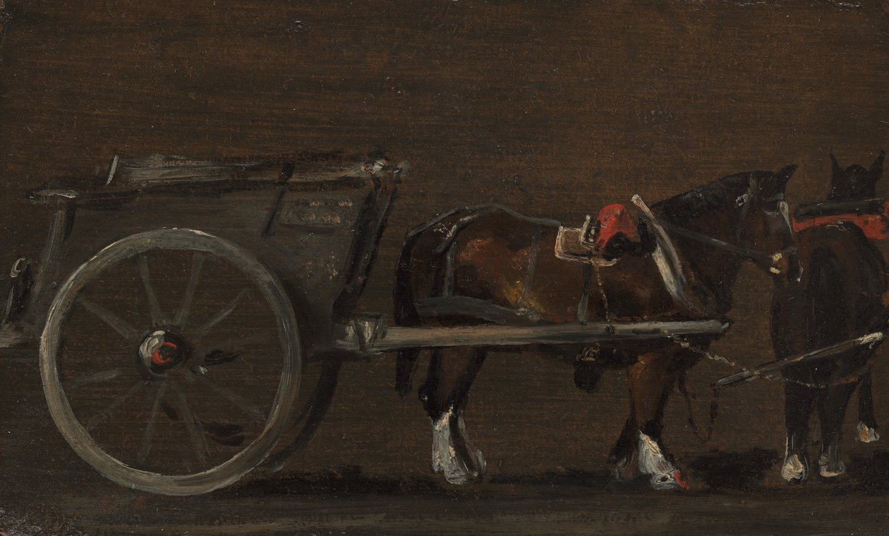 Hest og vogn af John Constable