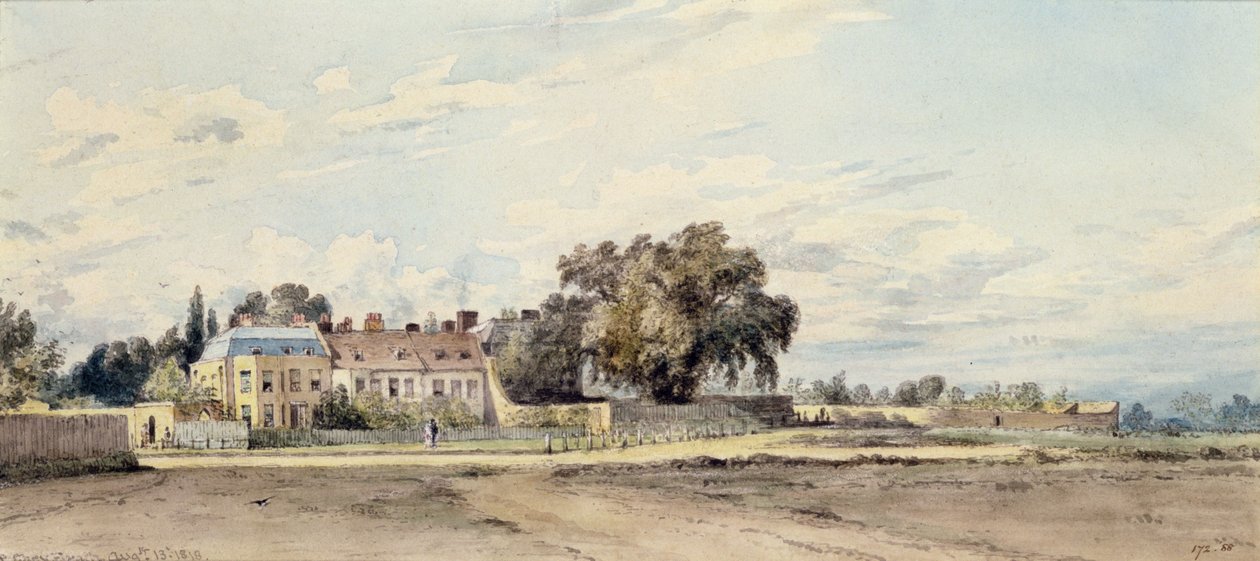 Huse ved Putney Heath af John Constable