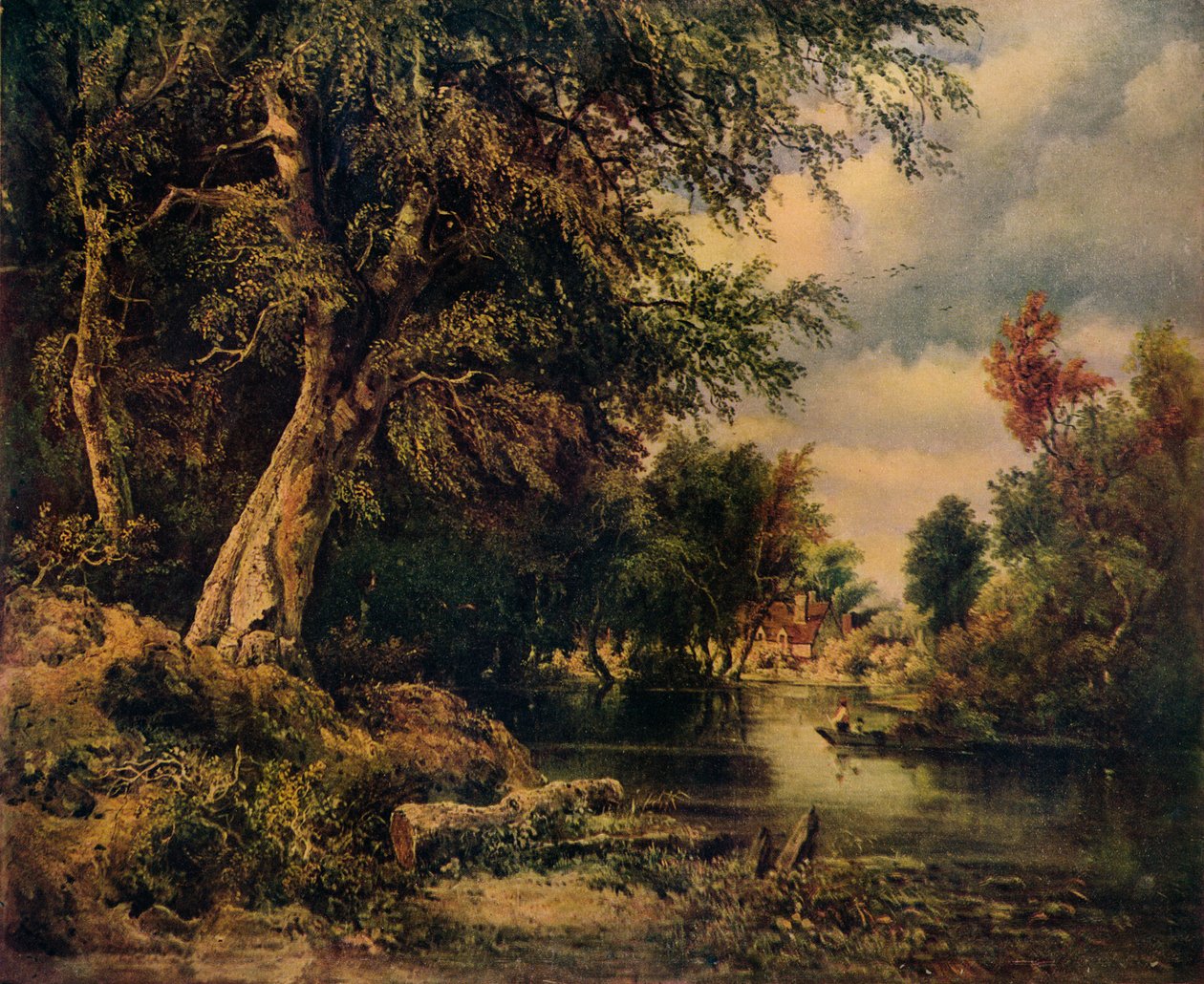 Landskab, 1911 af John Constable