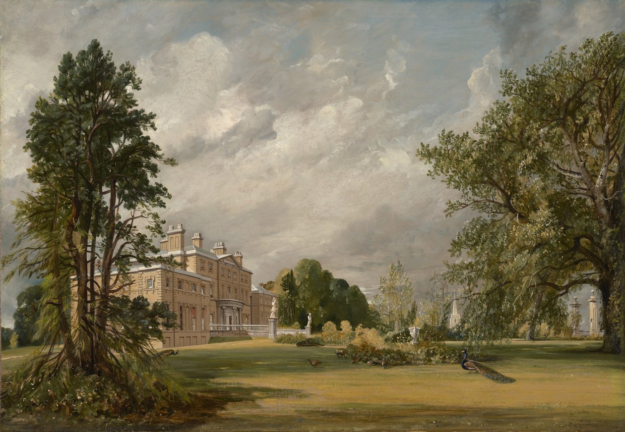 Malvern Hall, 1821 af John Constable
