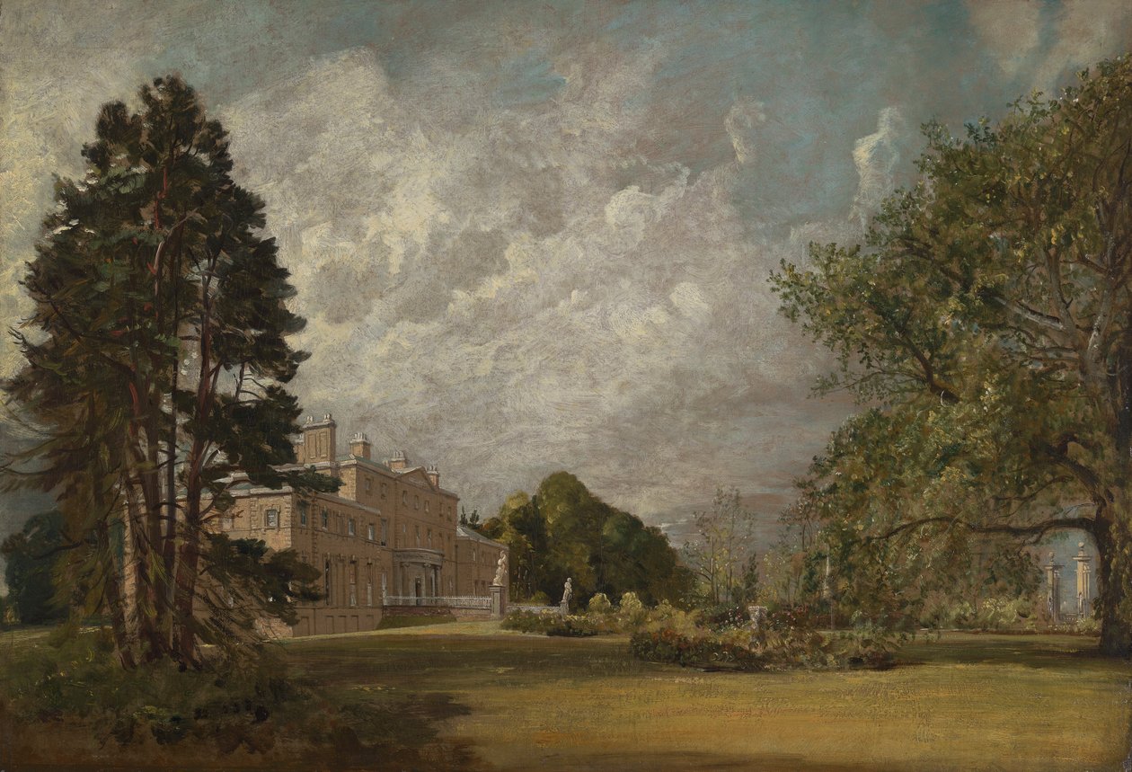 Malvern Hall, Warwickshire af John Constable