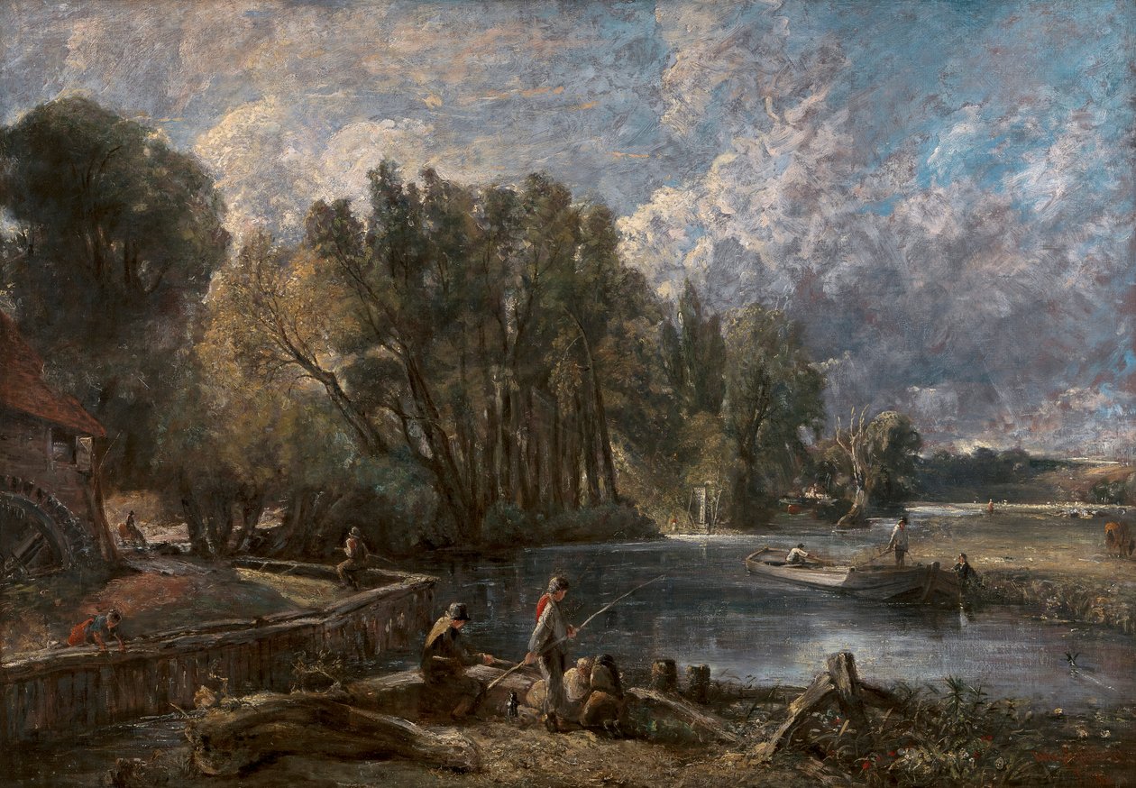 Stratford Mill af John Constable