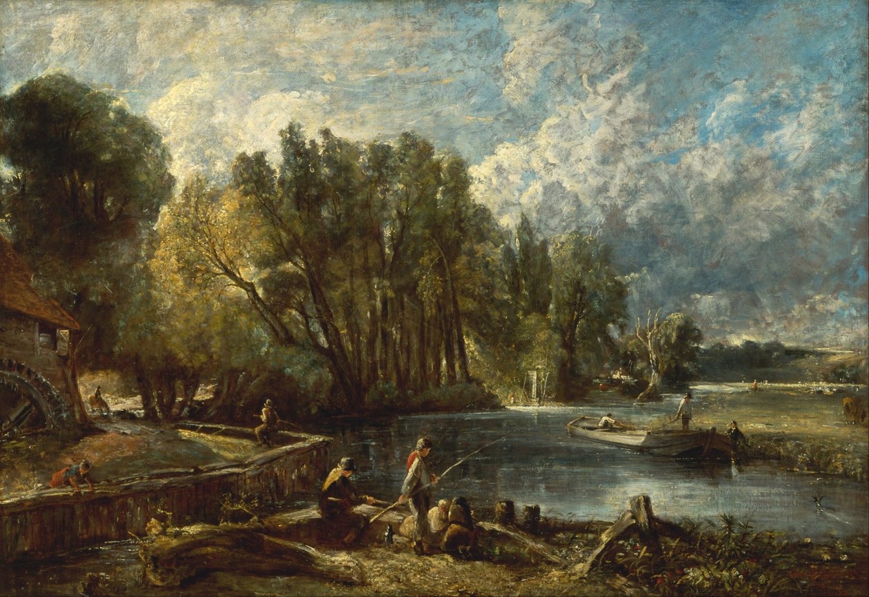 Stratford Mill af John Constable