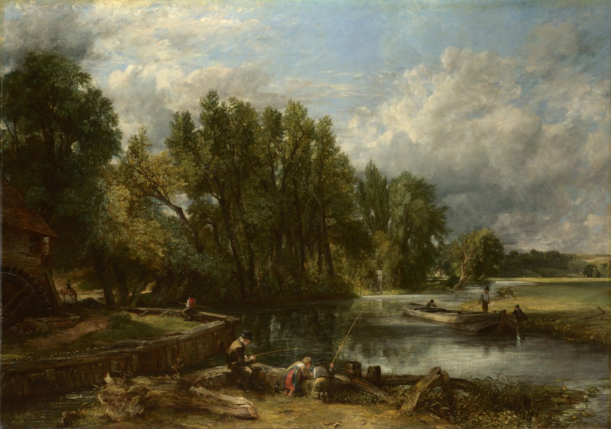Stratford Mill, 1820 af John Constable