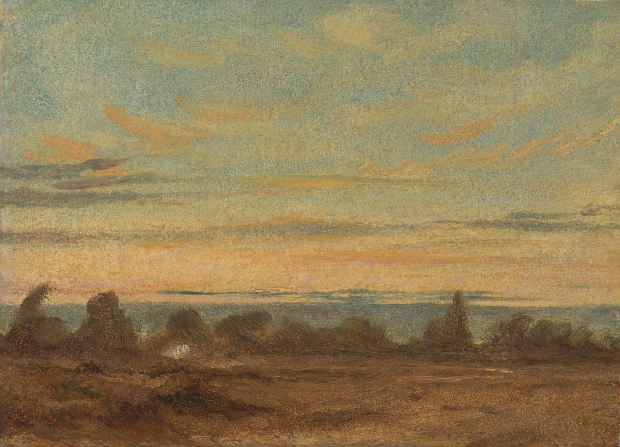 Sommer - Aftenlandskab af John Constable